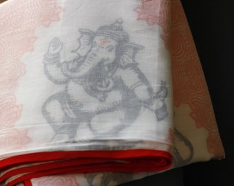 Baby Swaddle - Ganesh Pattern (42” x 42”)