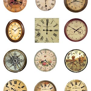 Ein Moment in der Zeit - digitale Collage Sheet - sofort-Download