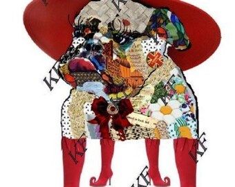 Pop Art Bulldog - 5x7 Art Print
