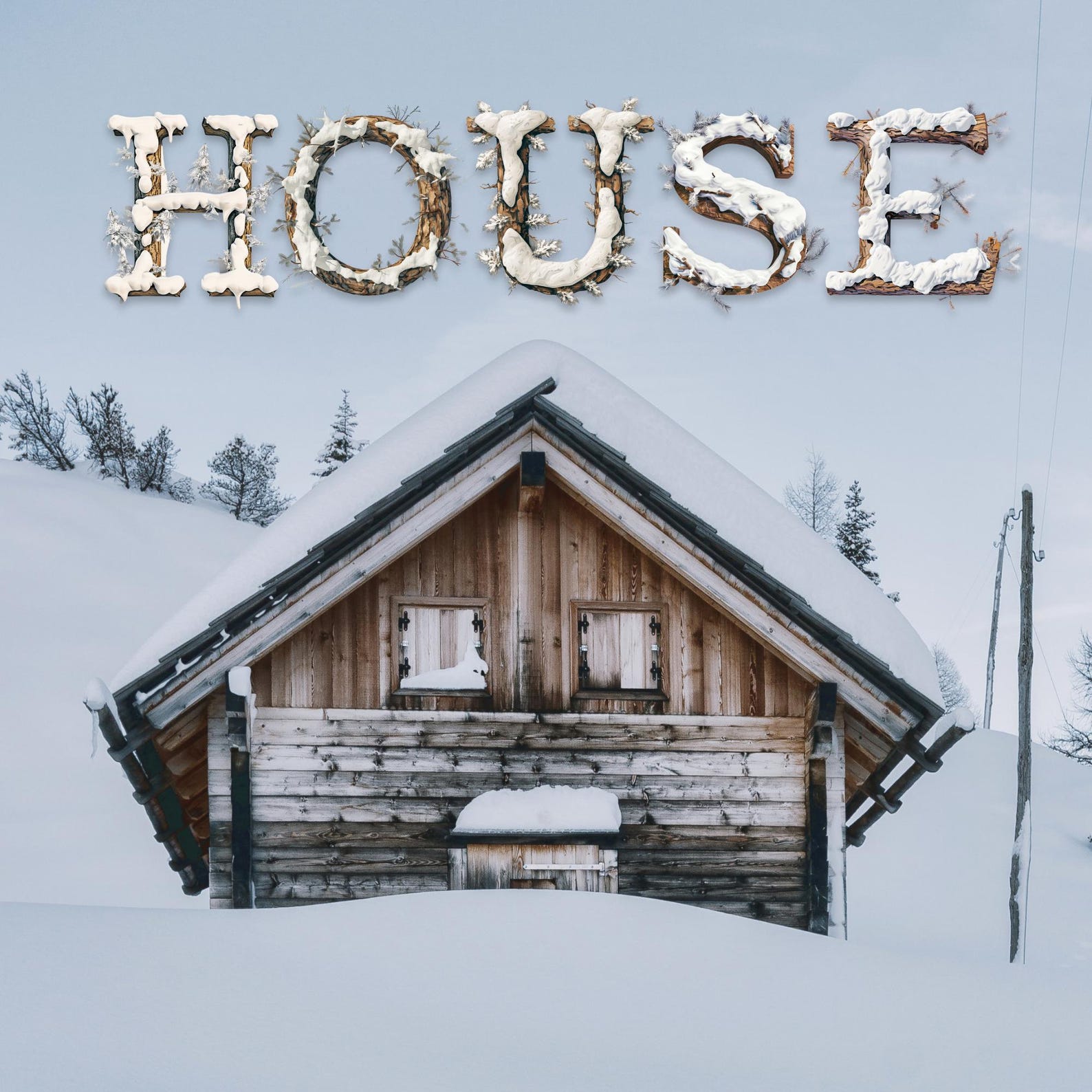 Winter Alphabet Letters Clipart, Snowy Letters, Winter Themed Letters ...