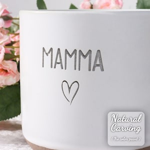 Graverad keramikmugg med din text, Anpassad keramikmugg för mamma/pappa/man, Graverad presentmugg, Anpassade presentidéer, Brudtärnepresenter bild 2