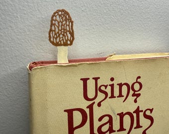 Morel Mushroom Bookmark