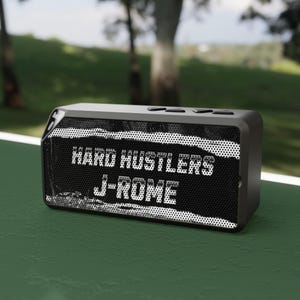 J-Rome Hard Hustlers Jabba Bluetooth Speaker - Portable Wireless Sound System for Music Lovers
