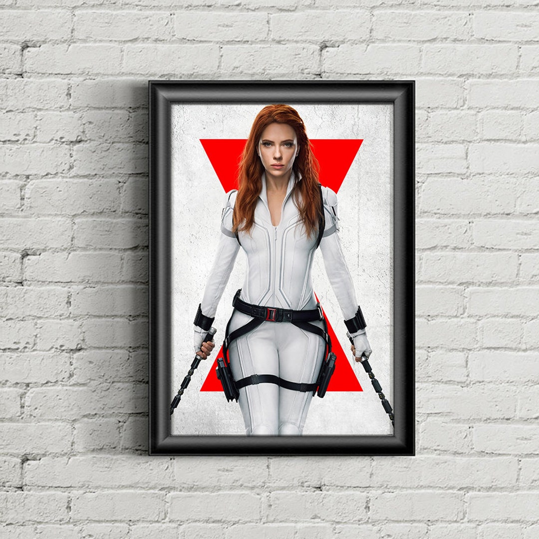Black Widow Superhero Movie Poster, Classic Vintage Poster, Art Print ...