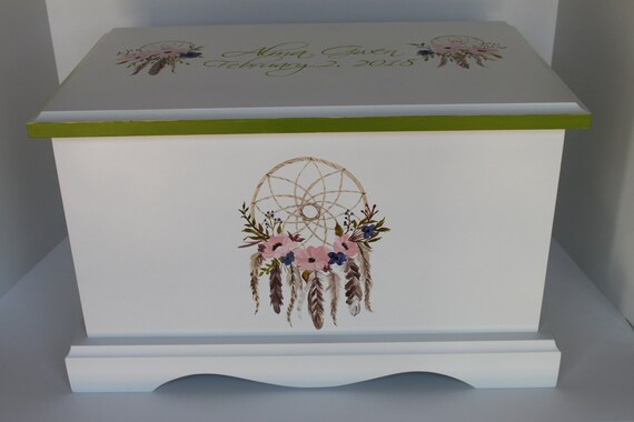 baby keepsake chest box