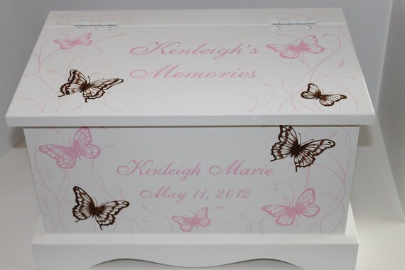 baby keepsake chest box