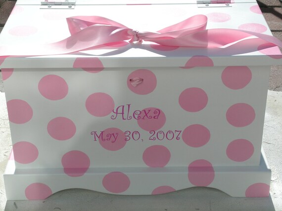 baby keepsake chest box