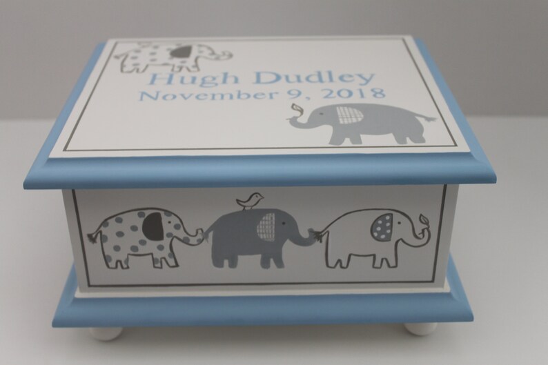 personalized baby memory box