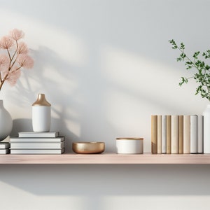 Bookshelf Home Office Zoom Background (Digital Download)