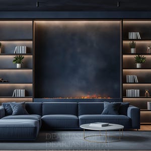 Virtual Office Zoom Background Office Backdrop Home Office Background Virtual Background Business Backdrop Home Office Backdrop Bookshelf