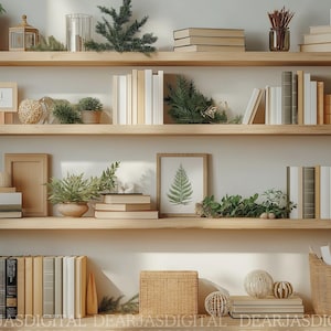 Boho Zoom Background Office Background Zoom Modern Home Office Background Digital Background for Zoom Professional Virtual Background Office