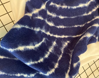 Greyhound Jammie - Blue Tie Dye - Medium