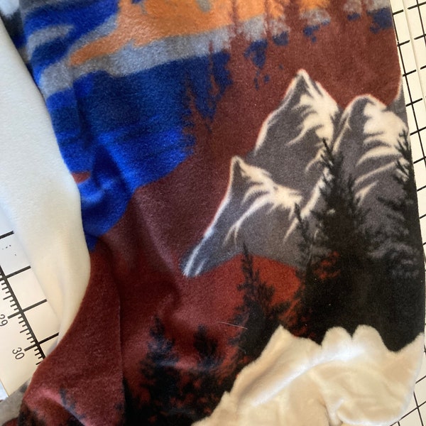 Greyhound Jammie - Scenic Mountains - Medium