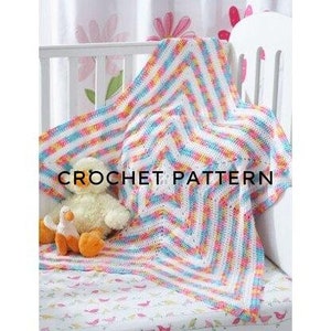 The Sweetest Star Blanket- pattern tutorial pdf crochet beginner pusheen DIY