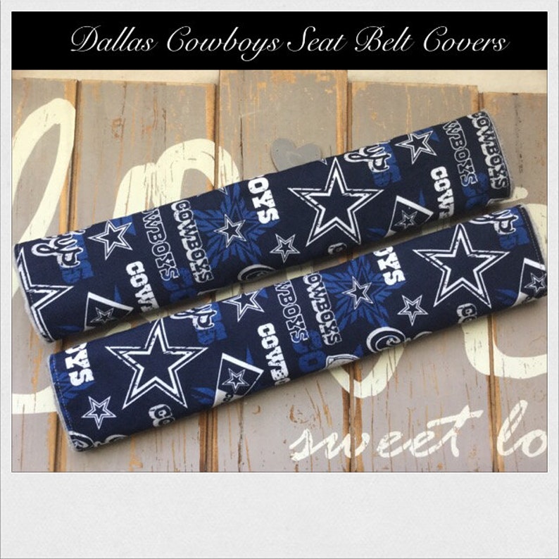 Dallas Cowboys Seat Belt Covers