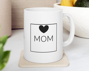 Heart Mom Mug CHD Awareness gift for Heart Mothers