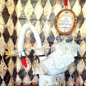King Swan, Staff Animal, Charming exclusive Swan ,  Interior swan ,Vintage style decor ,Souvenir artist collectible Swan,present