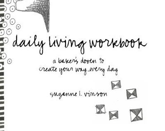 Daily Living Workbook :  Digital Download for 8x10 inch paper.