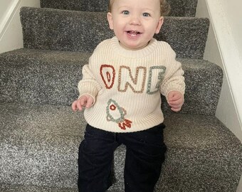 Personalised kids number jumper/sweater design