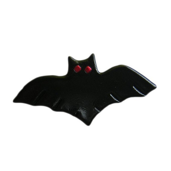 Items similar to Halloween Batty Pin, Bat Pin, Halloween Jewelry, Bat