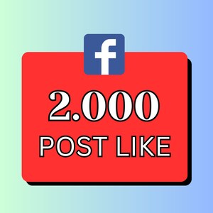 2.000 FACEBOOK POST LIKE - Cheap Facebook Likes / Fb Like