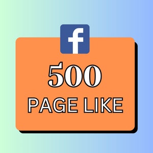 500 FACEBOOK PAGE LIKE - Cheap Facebook Likes / Fb Like