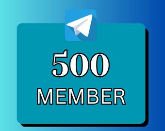 500 MEMBRE TELEGRAM - Membres Telegram pas chers / Membres Telegram
