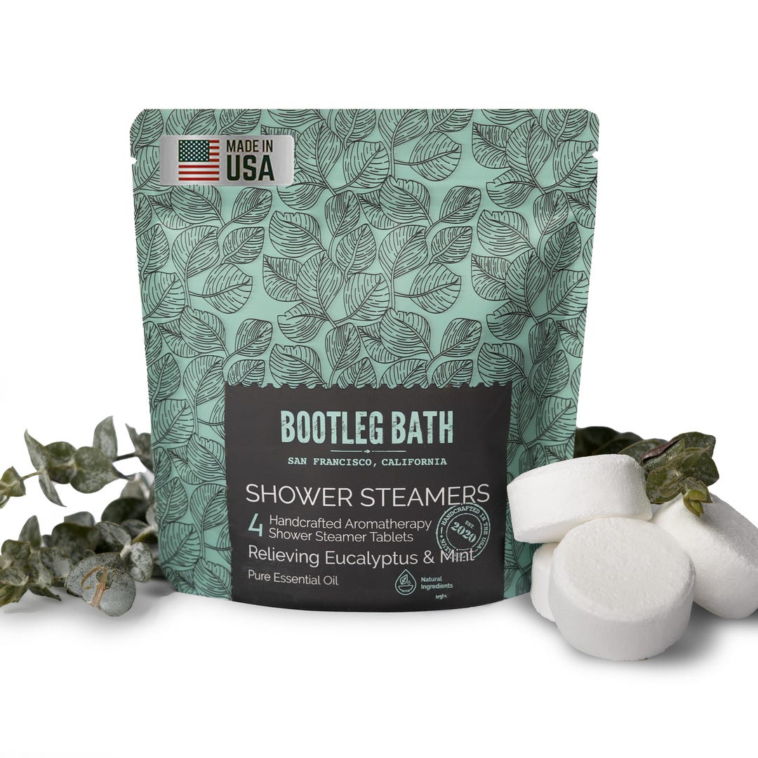 Shower Steamers Aromatherapy 4 Pack, 100% Pure Essential Oil ...