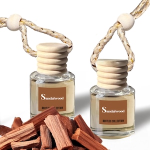 Hanging Car Diffuser, Natural Essential Oils, Aromatherapy Freshener