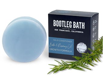 Biotin Rosemary Oil Conditioner Bar: Eco-Friendly Hair Growth Formula