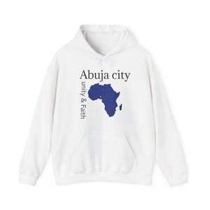 Betonung auf die Einheitlichkeit und der Glauben der Stadt Bali, gemütliches Sweatshirt für Gemeinschaft, Geschenk für Afrika-Liebhaber, Reisebekleidung, inspirierende Kleidung