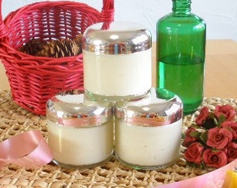 Handmade Natural Face Cream, Moisturizing Skin Care for Her