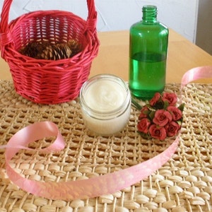 Nourishing Handmade Natural Face Cream with Essential Oils
