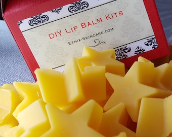 DIY Lip Balm Kit, Stocking Stuffers, Gifts for Her, Natural Beauty Products,