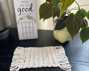 Digital Download - Mug Rug Crochet Pattern