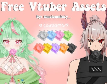 Vtuber Condom Assets Customizable