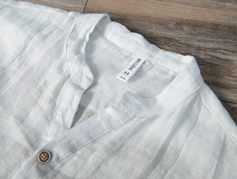 Men's Casual Linen Shirts - Versatile and Comfortable - Etsy