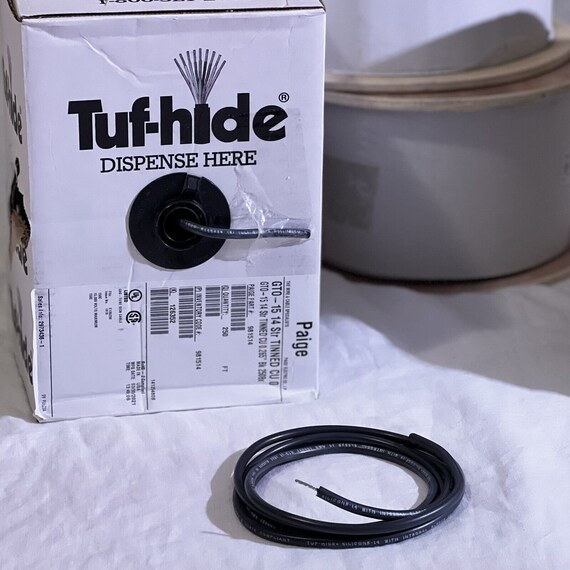 GTO-15 Paige Tuf-hide Silicone Cable 14 AWG High Voltage