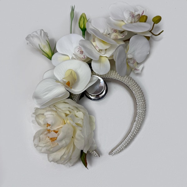 One-of-a-Kind Handmade Floral Headpiece