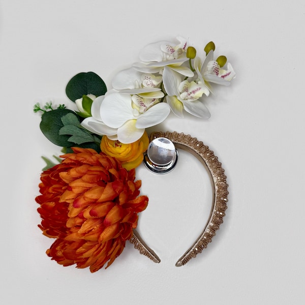 One-of-a-Kind Handmade Floral Headpiece