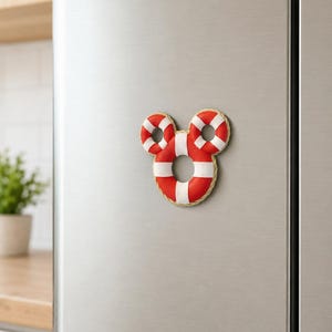 Cruise Door Magnet 3D Life Ring |Magnetic Cruise Ship Door Decorations | Mouse Ears Stateroom Cabin Decor | Pixie Dust Fish Extender Gift
