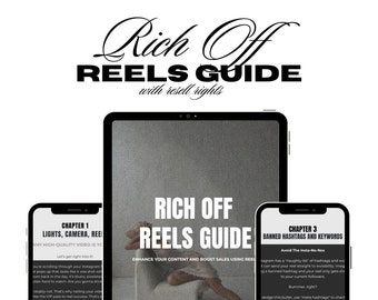 Reels That Sell| Reel that Reach eBook/guide| Master Resell Rights and Private Label Rights|  Done-For-You (DFY) Digital Product