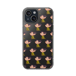 携帯電話ケース、iPhone、Samsung、Google Pixel用のかわいいクリアケース - 楽しい漫画キャラクター、ティーン向けの面白いギフト、透明保護