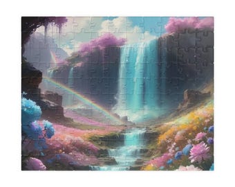 Waterfall Puzzle (110, 252, 520, 1014-piece)