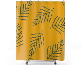 Bright Yellow Duck Shower Curtain, Fun Bathroom Decor, Cute Gift, Kids Room, Playful Home Accents, Unique Bath Accessories