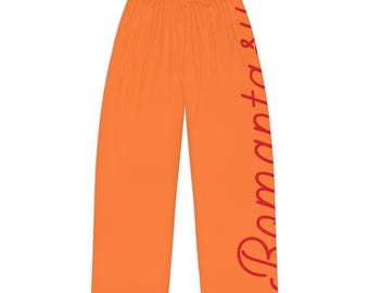 Pantalones de pijama para amantes de la fantasía romántica: ropa de estar por casa cómoda para mujer