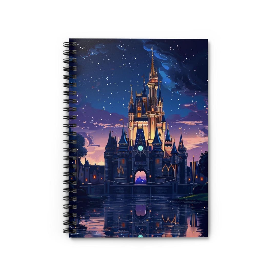 Fantasy Castle Spiral Notebook - Perfect for Dreamers, Writing ...