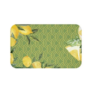 Lemon Grove Bath Mat | Citrus Home Decor | Refreshing Bathroom Accessory | Spring/Summer Vibe | Gift for Homeowners, Housewarming, [...]