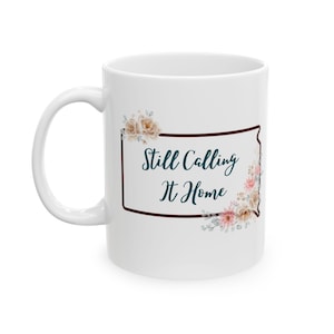 South Dakota Ceramic Mug, State Home Coffee Cup, 11oz 15oz Tea Mug, Personalized Gift for South Dakotan, Perfect Souvenir from SD, Home