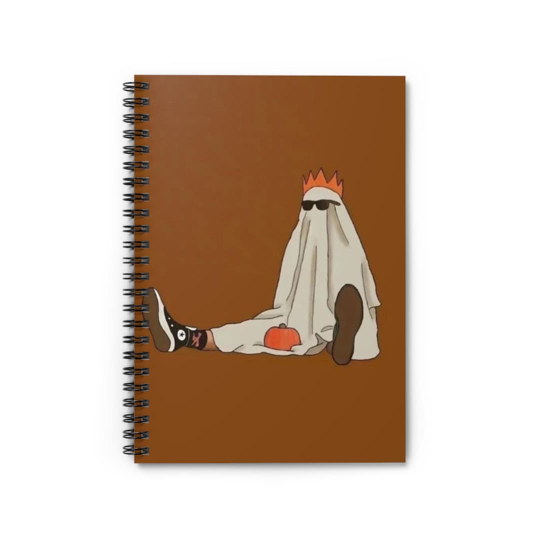 Cool Ghost Spiral Notebook - Perfect for Students, Note-taking ...